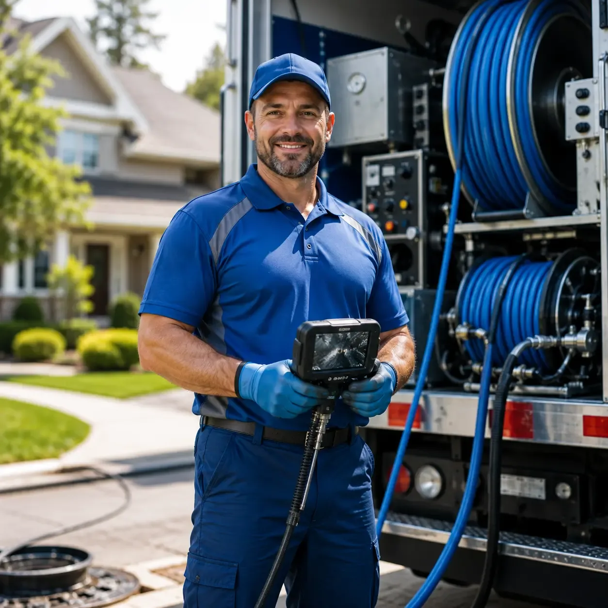 Local outdoor drain cleaning specialists in Carlyle, IL